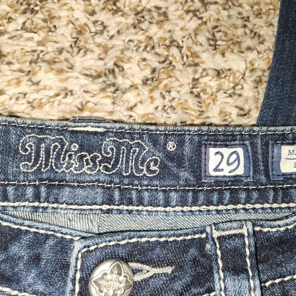 Miss Me Signature Rise Bootcut Jeans – Size 29 – Style MW540684 - Picture 2 of 16